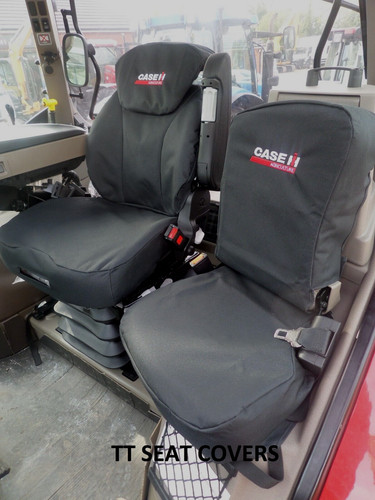 Case tractor seat cover set - seat,