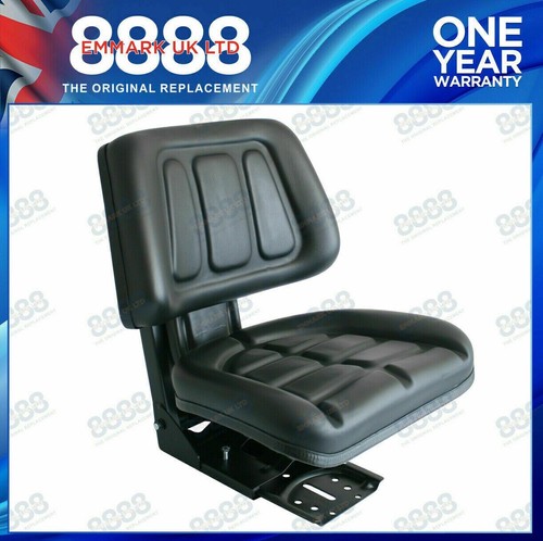 Black suspension seat - +, height