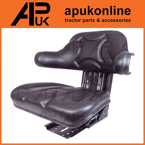 Tractor suspension seat black - suspension,